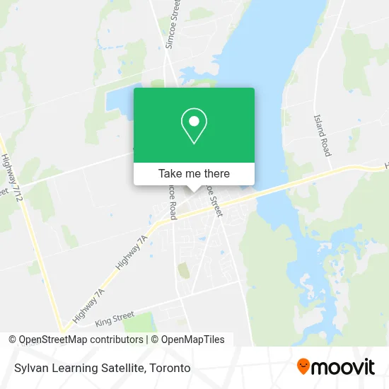 Sylvan Learning Satellite map