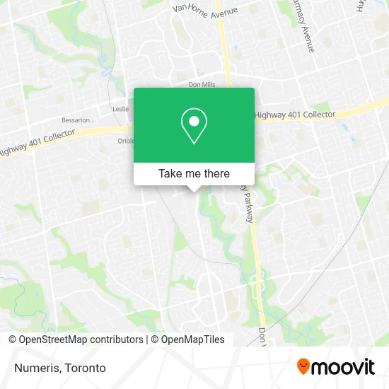 Numeris map