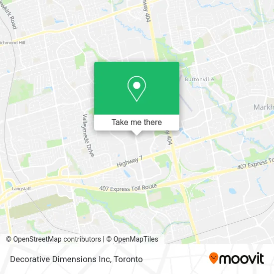 Decorative Dimensions Inc map