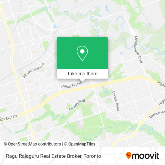Ragu Rajaguru Real Estate Broker map