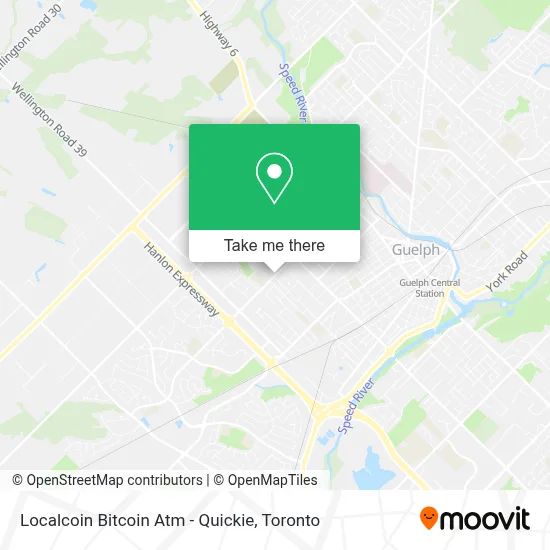 Localcoin Bitcoin Atm - Quickie map