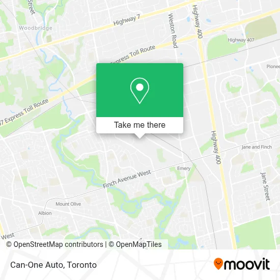 Can-One Auto map