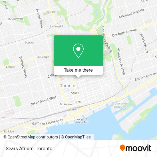 Sears Atrium map