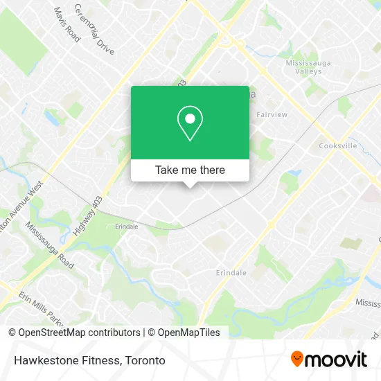 Hawkestone Fitness map