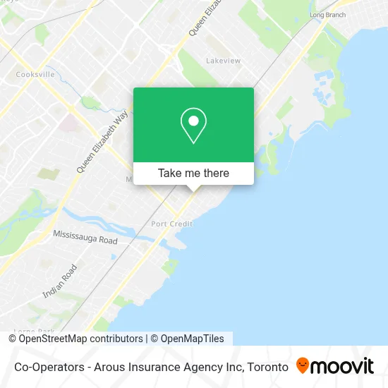 Co-Operators - Arous Insurance Agency Inc map