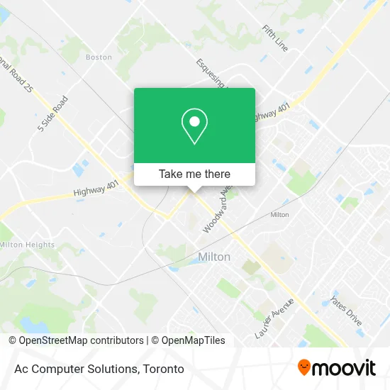 Ac Computer Solutions map
