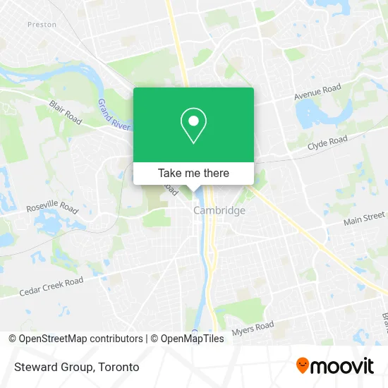 Steward Group map