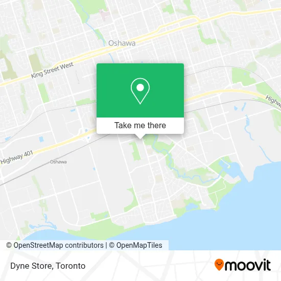Dyne Store map