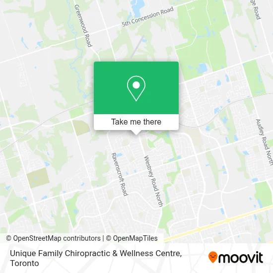 Unique Family Chiropractic & Wellness Centre map