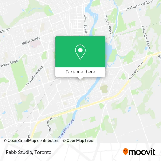 Fabb Studio map