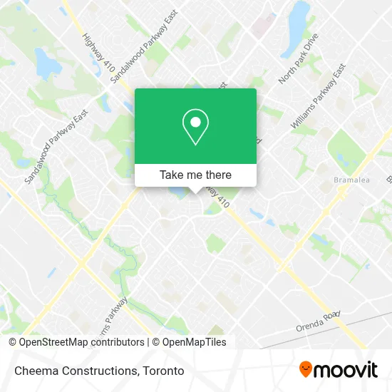 Cheema Constructions map