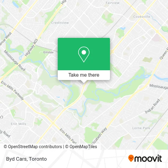 Byd Cars map