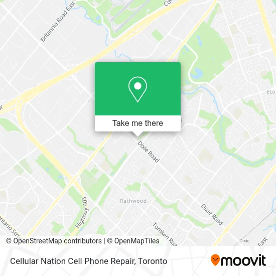 Cellular Nation Cell Phone Repair map