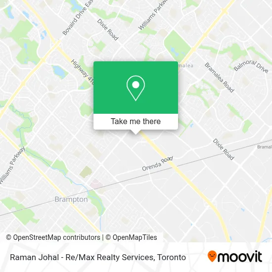 Raman Johal - Re / Max Realty Services map