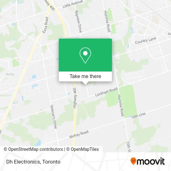Dh Electronics map