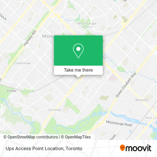 Ups Access Point Location plan