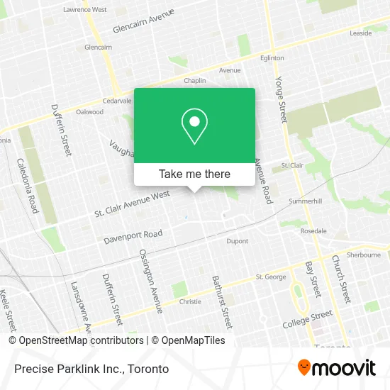 Precise Parklink Inc. map