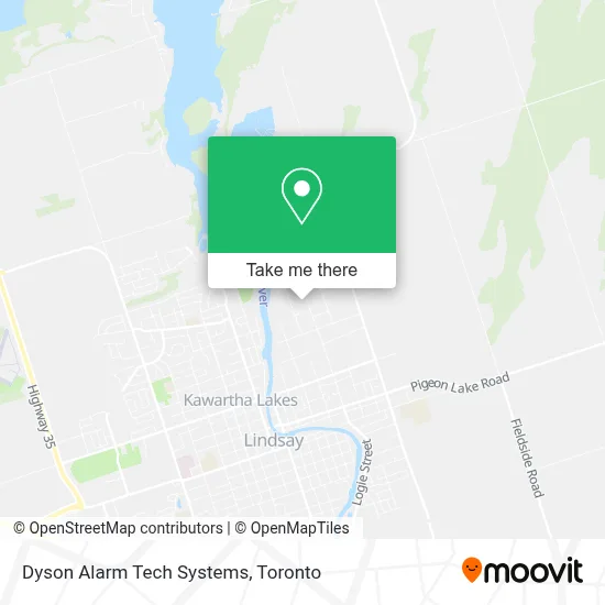 Dyson Alarm Tech Systems map