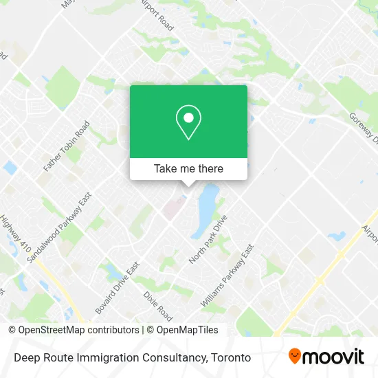 Deep Route Immigration Consultancy map