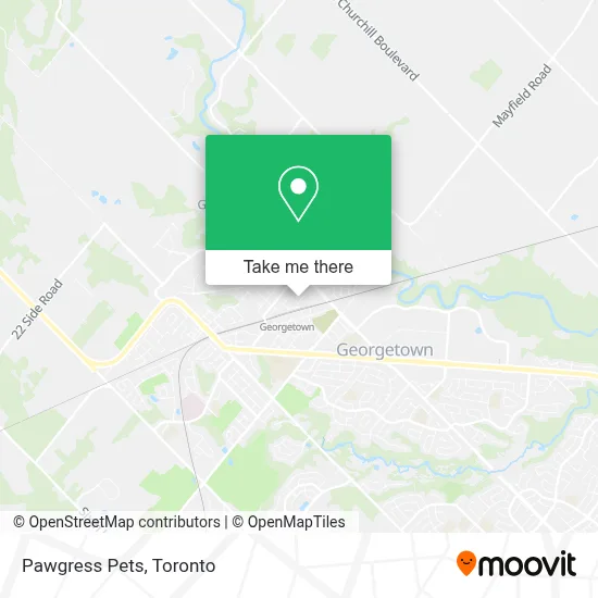 Pawgress Pets map