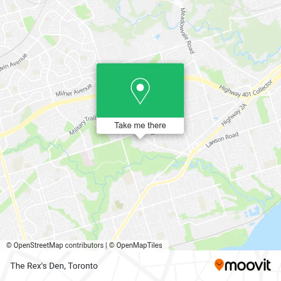 The Rex's Den map