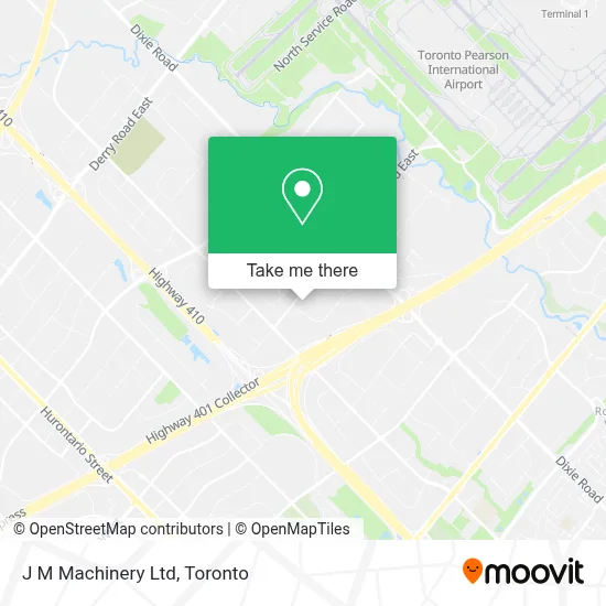 J M Machinery Ltd map