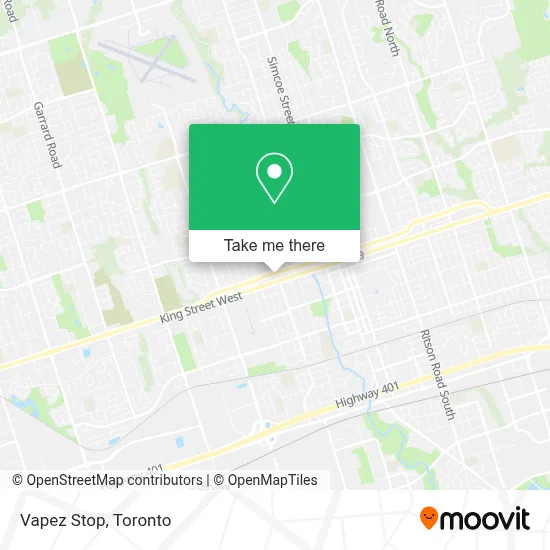 Vapez Stop map