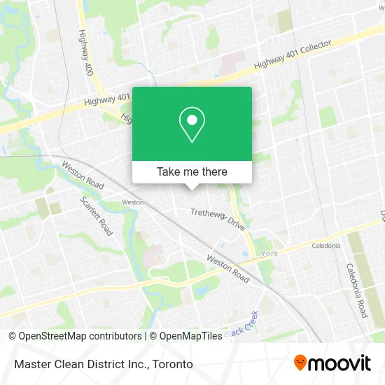 Master Clean District Inc. map