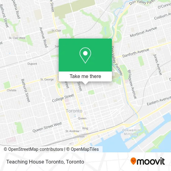 Teaching House Toronto plan