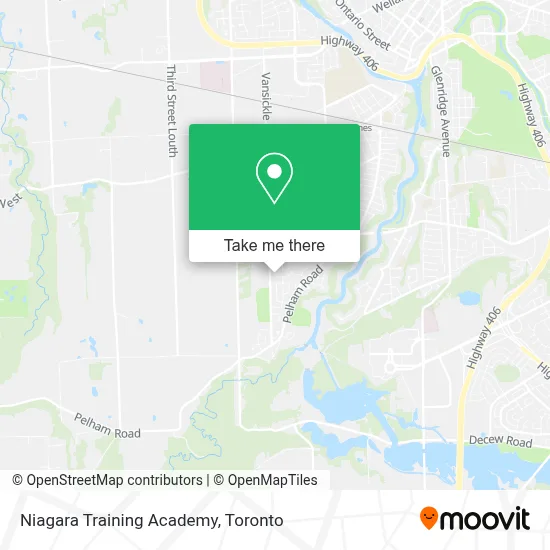 Niagara Training Academy map