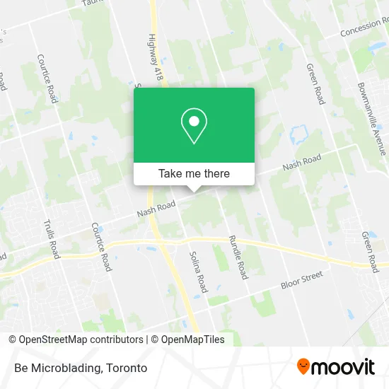 Be Microblading map