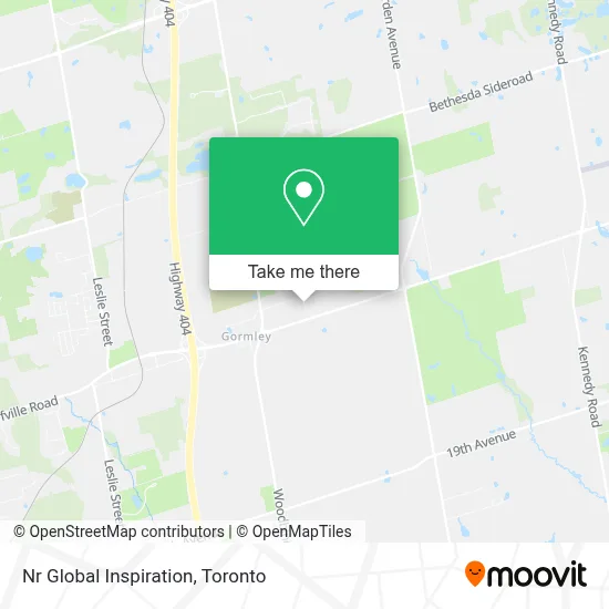 Nr Global Inspiration map