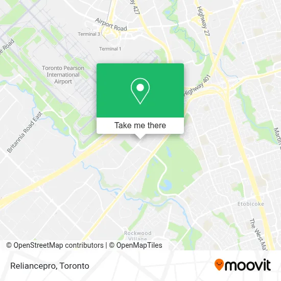 Reliancepro map