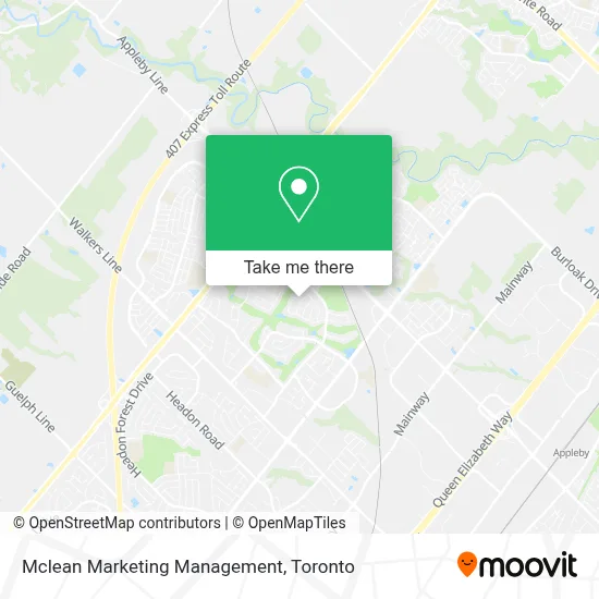 Mclean Marketing Management map