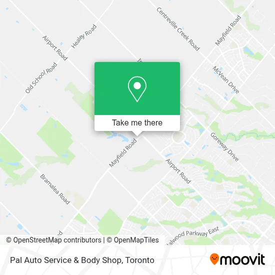 Pal Auto Service & Body Shop map