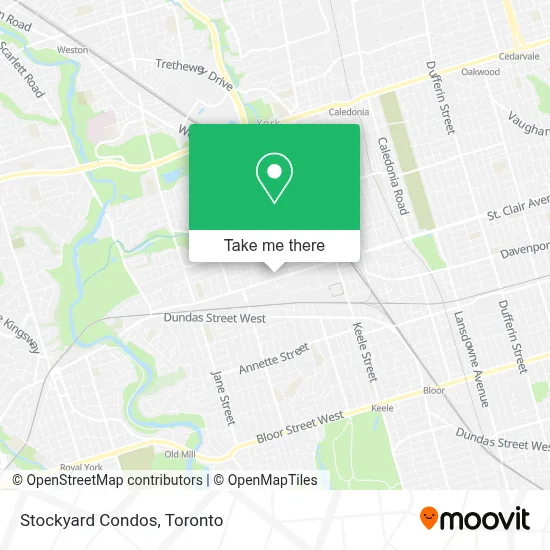 Stockyard Condos map