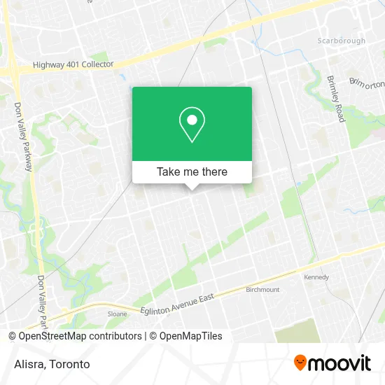 Alisra map
