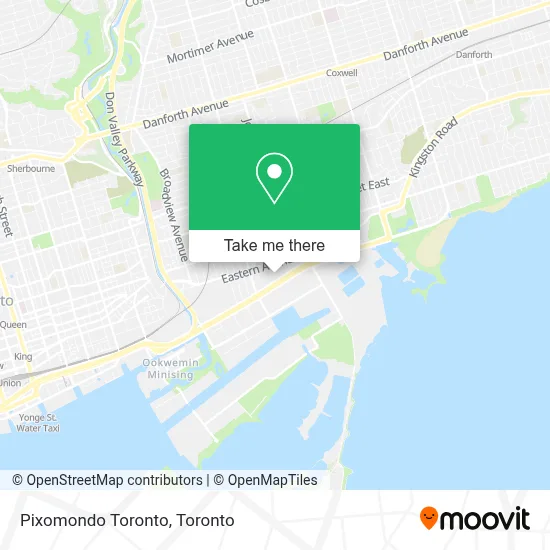 Pixomondo Toronto map