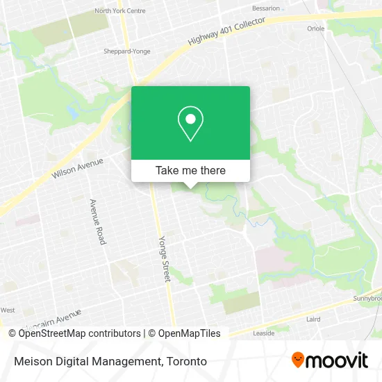 Meison Digital Management map