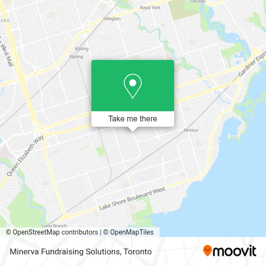 Minerva Fundraising Solutions map