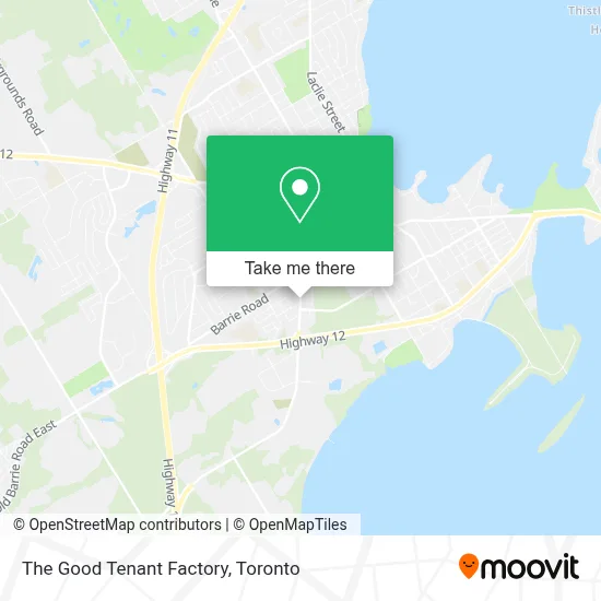 The Good Tenant Factory map