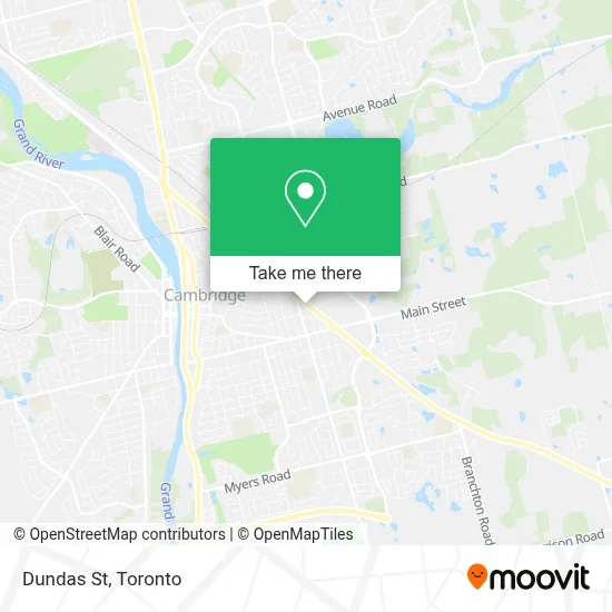 Dundas St map