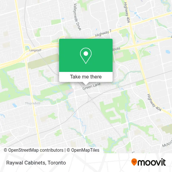 Raywal Cabinets map