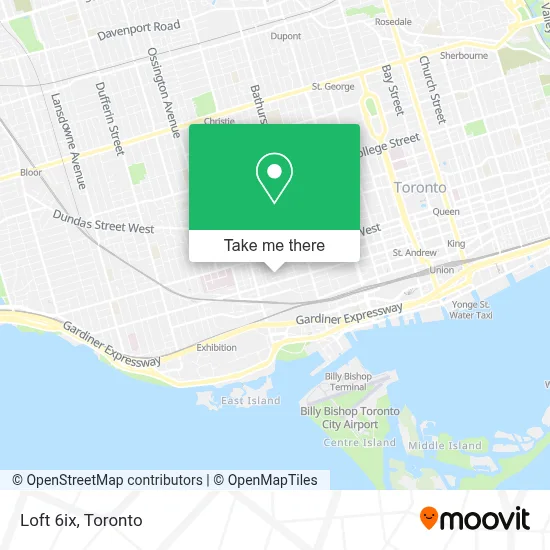 Loft 6ix map