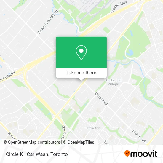 Circle K | Car Wash map