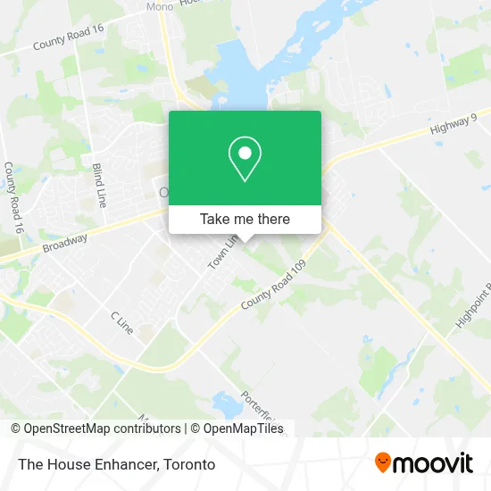The House Enhancer map