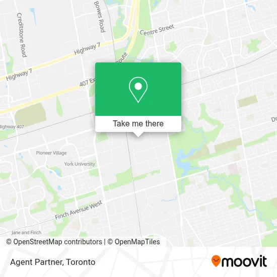 Agent Partner map
