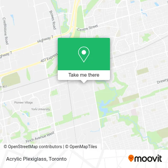 Acrylic Plexiglass map