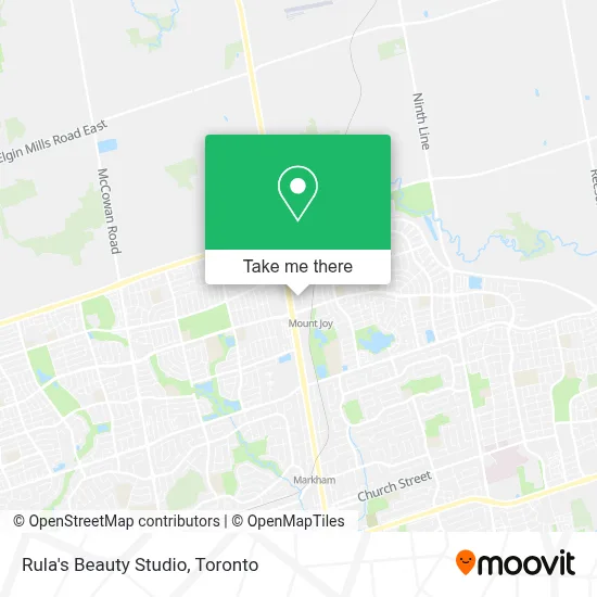 Rula's Beauty Studio plan