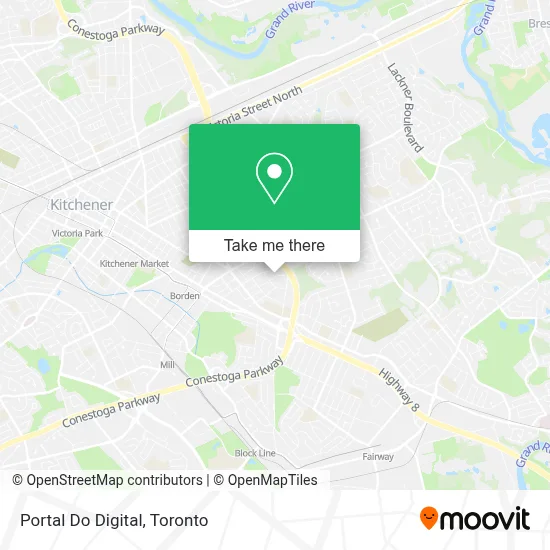 Portal Do Digital map